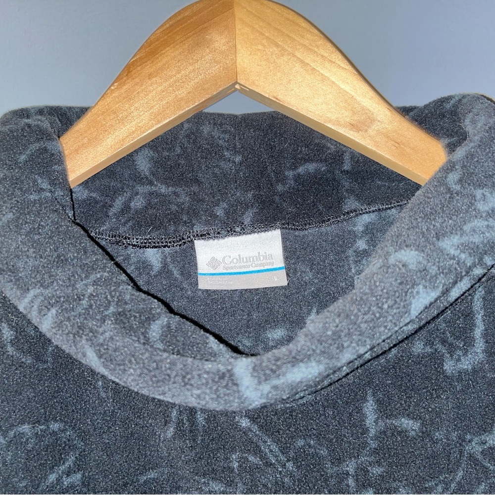 Columbia Patterned Fleece Pull Over - image 4